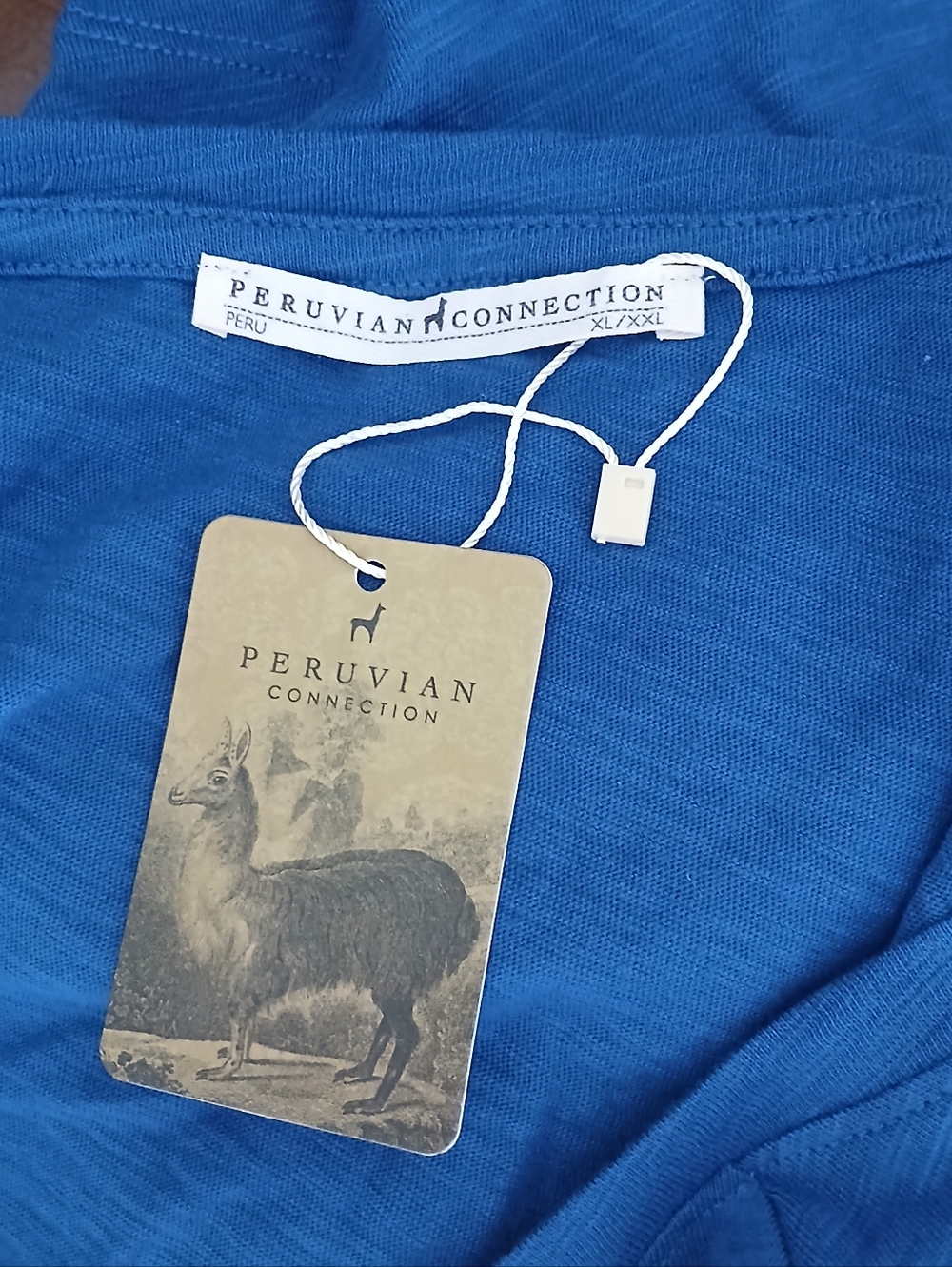 NWT Peruvian Connection Relaxed Raglan Tee - Picture 6 of 10